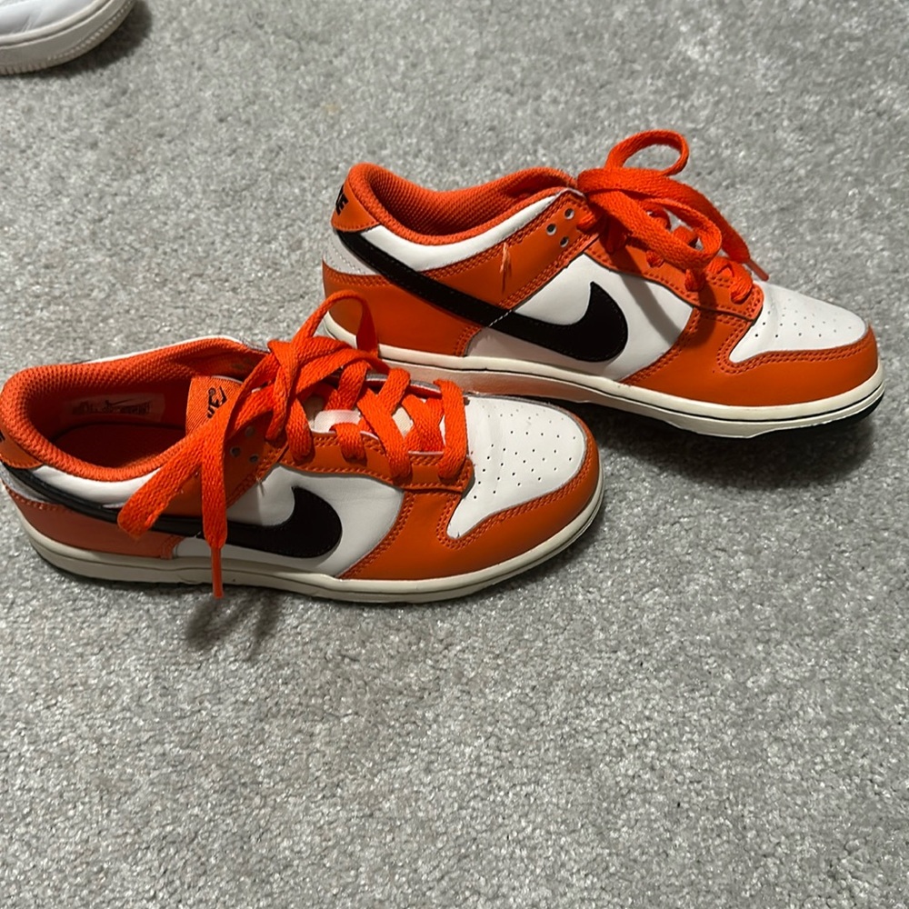 Nike dunks barely worn no box